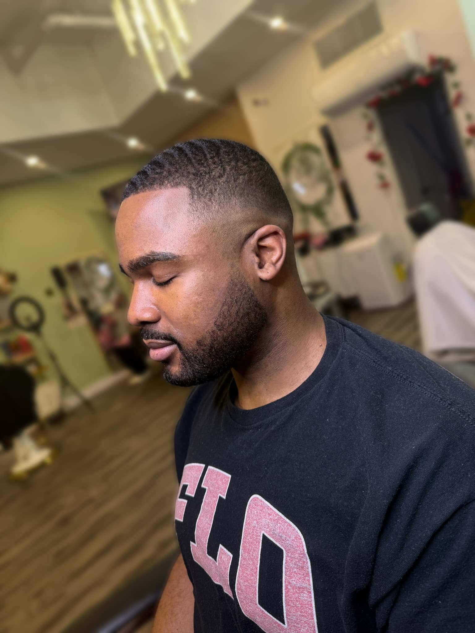 Clean protective style finish by BGR Hair Studios